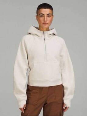 Lululemon Athletica Scuba half zip hoodie